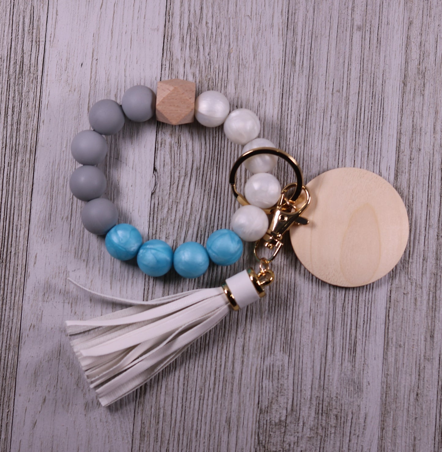 Pearl white, pearl blue and gray (24)